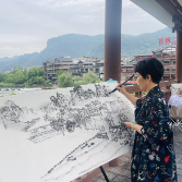 边旅行边绘画——张家界武陵源迎来大型美术采风团