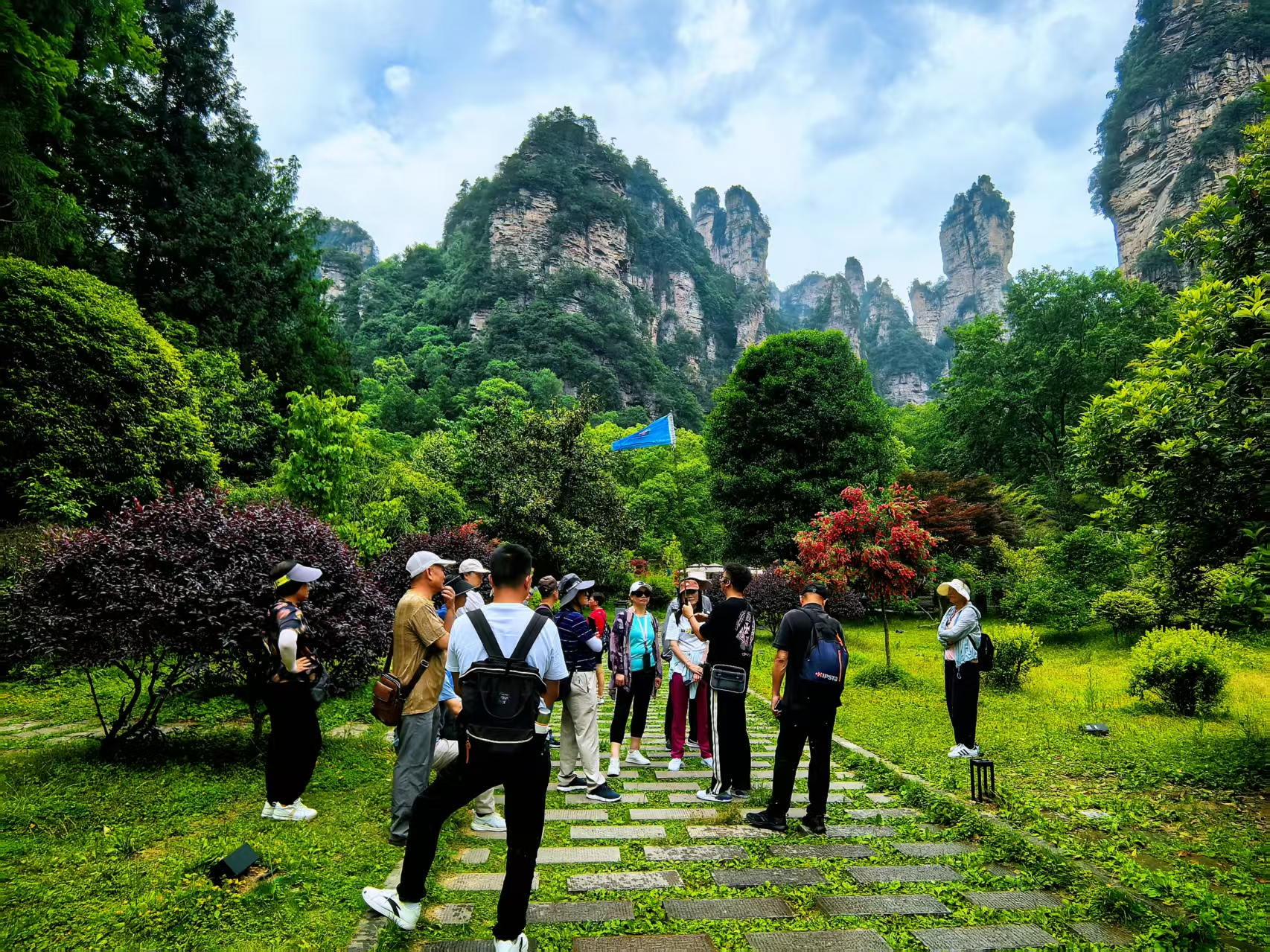 中国旅游日｜游人沉醉张家界奇山秀水
