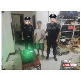 张家界市打响“黑飞”处理第一枪
