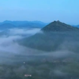 大雨过后初晴，慈利古镇龙潭河现云雾环山奇观