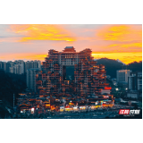 惊艳！张家界晚霞刷屏 绝美大片放送！