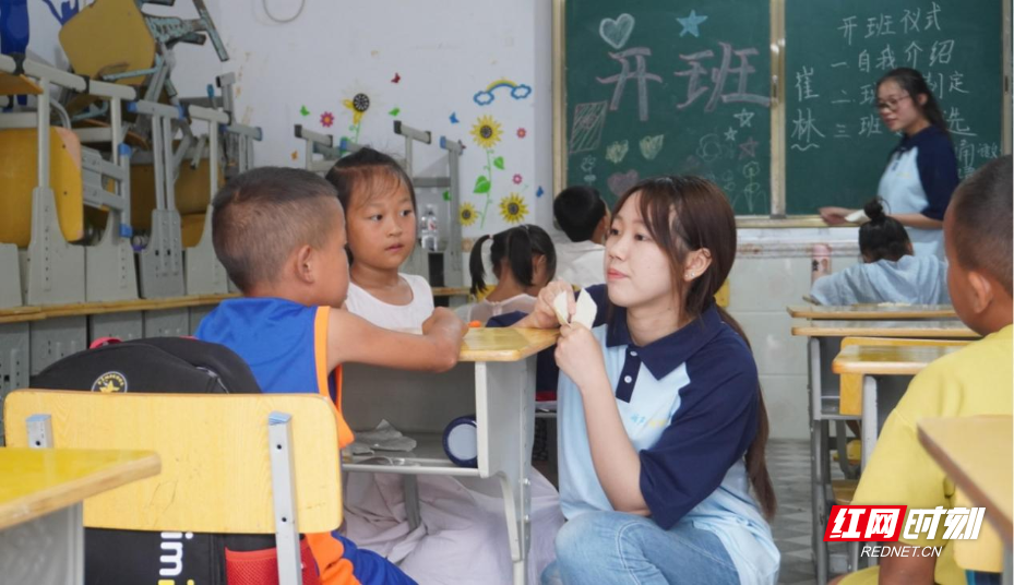 合拍的00后·三下乡｜循声向阳志愿行 桑植支教暖童心