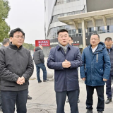 钟君调研第十三届全国、第十一届全省少数民族传统体育运动会城乡风貌改造项目推进情况