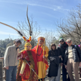 春节游张家界|张家界国家森林公园黄石寨春节“西游团”火出圈 中外游客同框打卡沉浸式新春