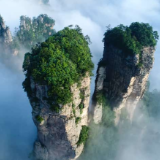 张家界国家森林公园峰林云海登录法国地铁