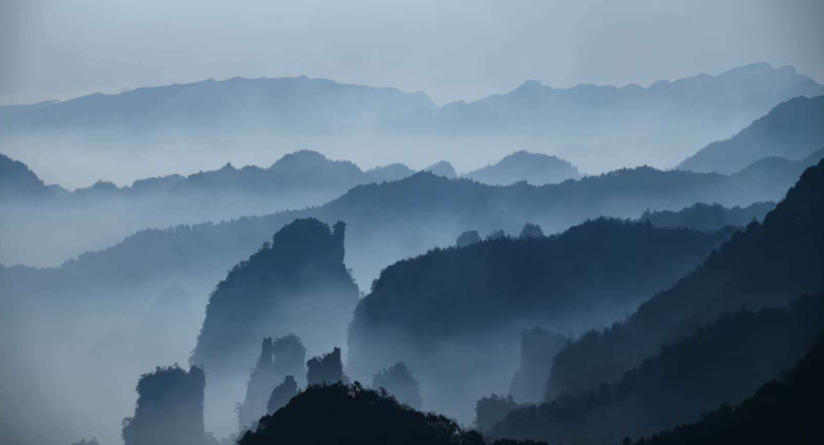 立春，在张家界遇见水墨与芳菲