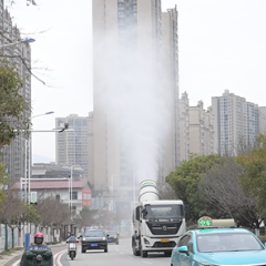 桑植县持续强化道路扬尘治理 守护蓝天提升人居品质