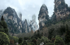 张家界：春风拂过三千峰，在峰林云雾间拥抱春天