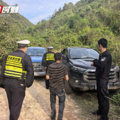 张家界:春耕农忙季 交警守护不打烊