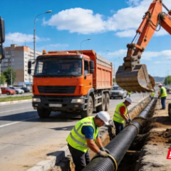 张家界“一管五溪”雨污分流工程加速推进