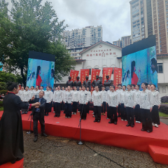 湖南张家界：湘鄂川黔纪念馆里青春思政课