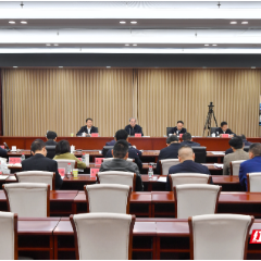 刘革安主持召开全市防汛和社会稳定工作部署会