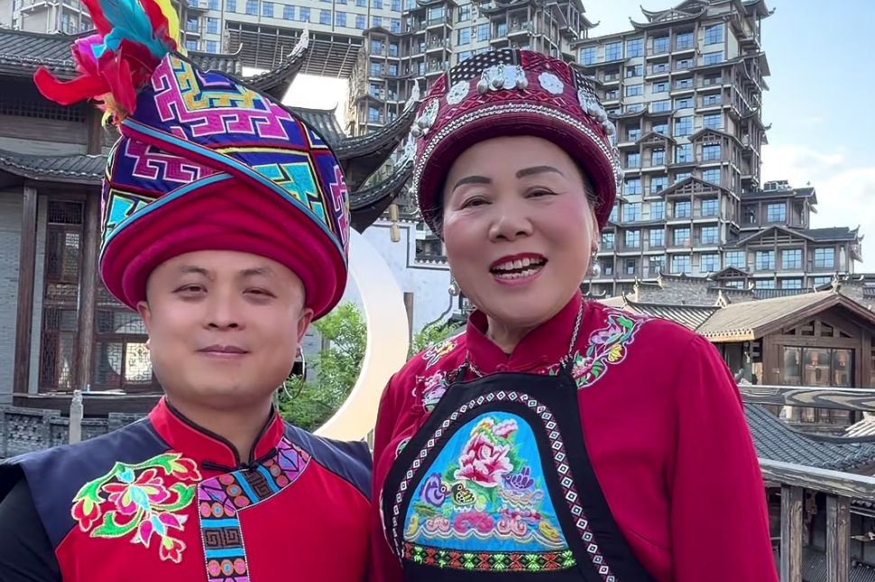 唱游桑植 ｜“山水有歌 一路欢乐”　桑植民歌手向佐绒和宣宣诚邀广大游客