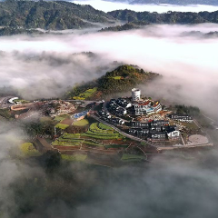 云栖阿巴砦,清明入画来