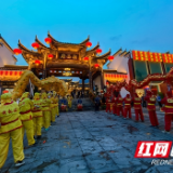 锣鼓喧天祥龙跃，张家界武陵源双龙巡游民俗活动热闹上演