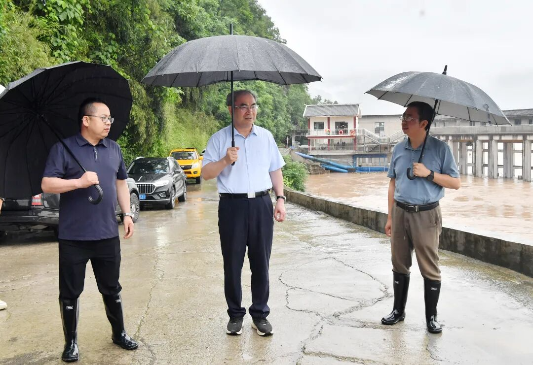刘革安到永定区检查防汛备汛工作