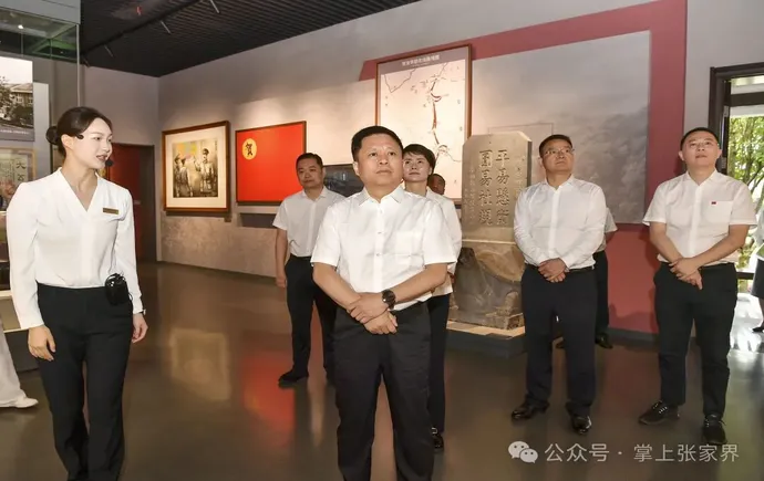 贺辉到桑植县调研