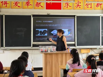 永定区罗塔坪乡：趣学禁毒小课堂 守好青春第一关