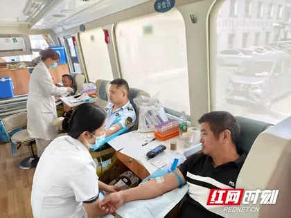 慈利县许家坊土家族乡：热血汇聚爱心 担当践行使命