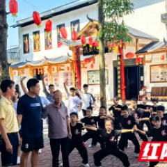 慈利县龙潭河镇：盛夏练苦功 戏韵润心田