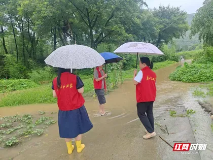 永定区阳湖坪街道：闻“汛”而动守安澜 筑牢暴雨防范安全防线