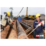 嘉禾 ：民生工程施工忙