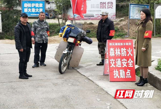 北湖区仰天湖瑶族乡：移风易俗 文明祭扫树新风