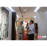 郴州开展“同心向党·共书辉煌”书画展