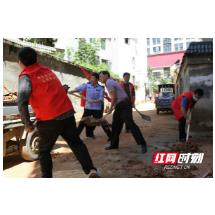 桂东公安积极开展灾后生产自救