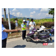 汝城县马桥镇：交通整治“百日攻坚"“飓风行动”进行时