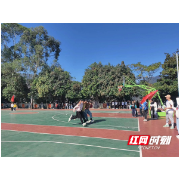 资兴黄草中学举办“清风润校园”主题趣味运动会