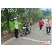 汝城暖水镇：织密筑实交通安全防线