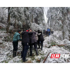 郴电国际抢修线路保供电