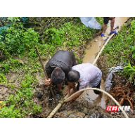 驻村干部朱剑南抗洪一线彰显担当