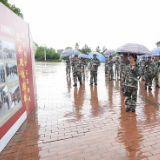 临武县人武部组织处级领导干部开展“军事日”活动