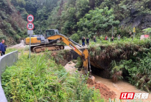 仰天湖瑶族乡：推进河道清障工作 筑牢防汛安全屏障