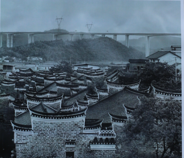 苏仙区坳上古村艺术展在坳上古村开展