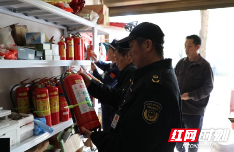 永兴多部门联合开展“3·15”专项检查 严把消防产品“质量关”
