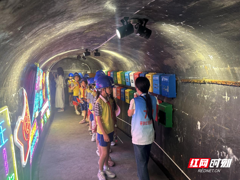 郴州市两所小学开展“走进711”红色研学活动