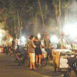 江华县：成功取缔一处公路路边“夜宵摊”