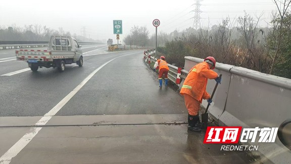 湖南高速集团干杉路产养护管理所筑牢道路安全防线 护航平安出行