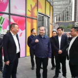 刘革安到张家界市浙江商会调研