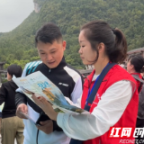 冬雪随行暖人心 平安迎新护旅途——吴家峪门票站“鸽子花”志愿服务队开展志愿活动