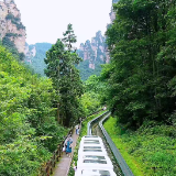小满时节漫步张家界十里画廊 云雾氤氲绘就诗意山水画卷
