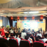 张家界市疾控中心联合武陵源区疾控中心及协合乡卫生院在协合乡中心学校开展中国学生营养日宣传活动