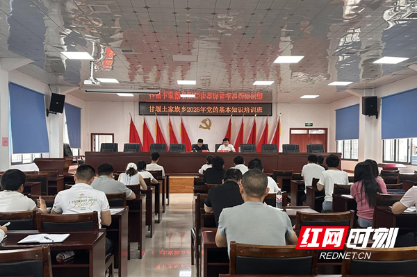 慈利县甘堰土家族乡：深学细悟强思想 蓄力赋能促提升