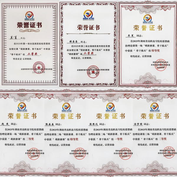 张家界航院在2025年全国高职高专院校思政课教学展示中获佳绩