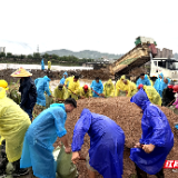 慈利县:金慈街道党员群众齐心抢险