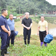 刘革安调研督导防汛抗灾和灾后重建工作
