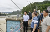 王洪斌赴桑植县调研督导防汛抗灾工作